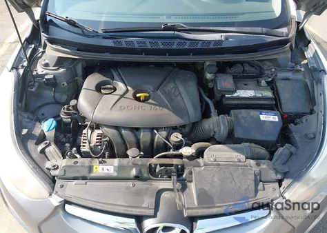 2014 Hyundai Elantra Se from USA, damaged, VIN KMHDH4AE1EU083834